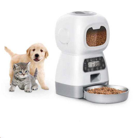 Automatic Pet Feeder for Dog and Cat Dry Food