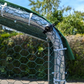 Chicken Coop Run - 65 Sq Ft 38mm Wire Mesh 2x3x7.4ft Galvanized Steel