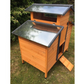 FSC Certified Wooden Chicken Coop for 4 to 6 Hens with Lift-Up Roof