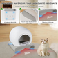 Smart Automatic Cat Litter Box with WiFi Connectivity