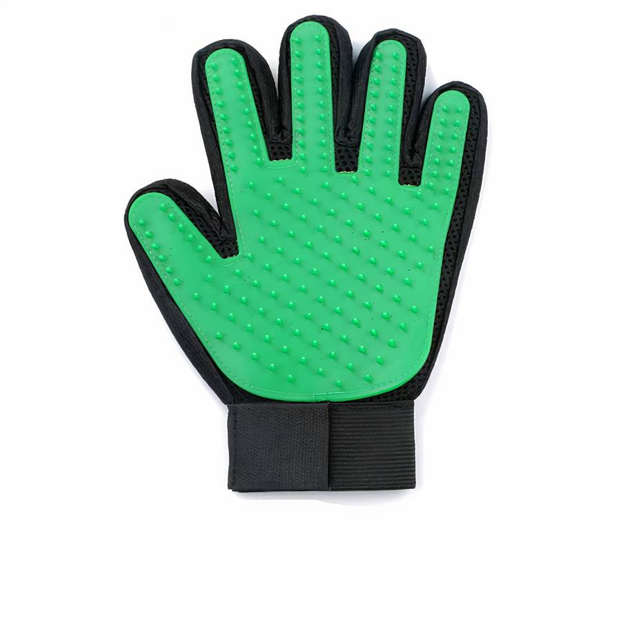 Dog Grooming and Massage Glove Pet Hair Removal Brush