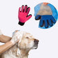 Dog Grooming and Massage Glove Pet Hair Removal Brush