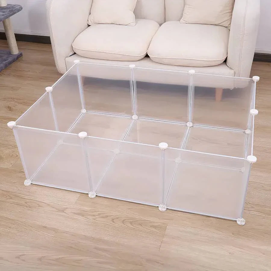 Multipurpose Portable Dog Playpen Free-Standing Dog Exercise Pen