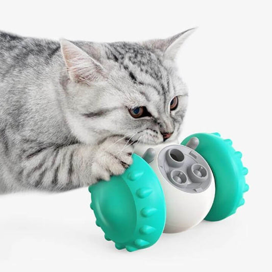 Astronaut Kibble Dispenser Pet Toy Interactive Treat Feeder