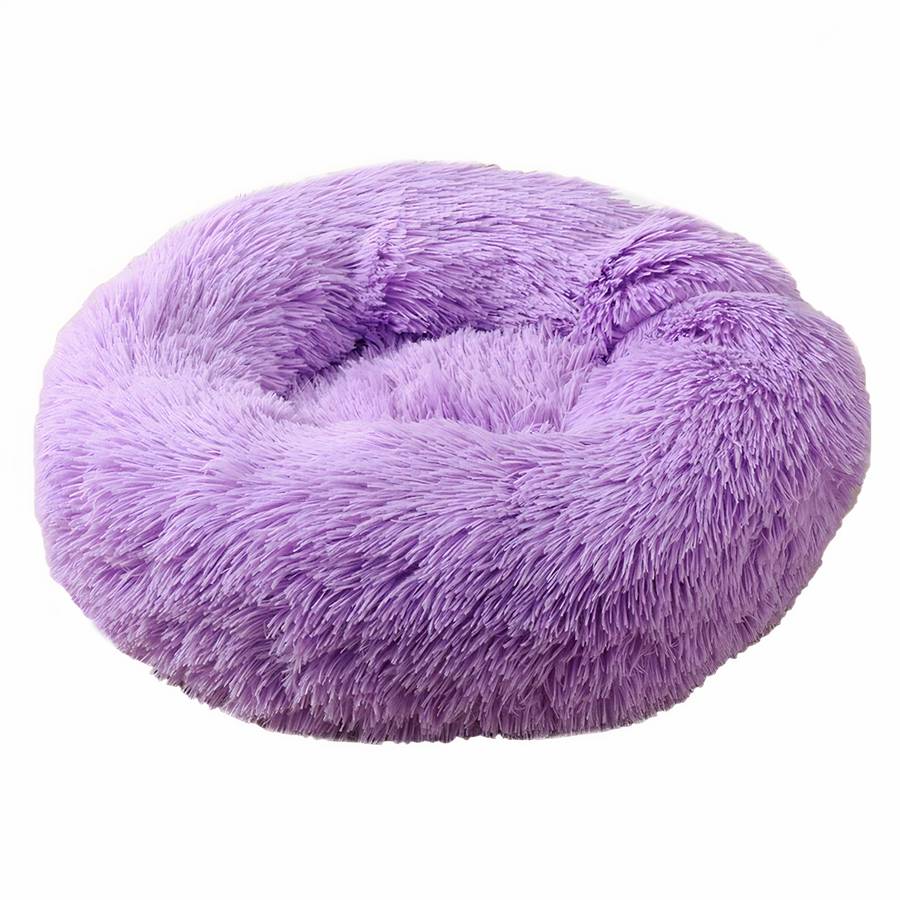 XXL Plush Round Dog Bed Extra Large Soft Cozy Pet Basket