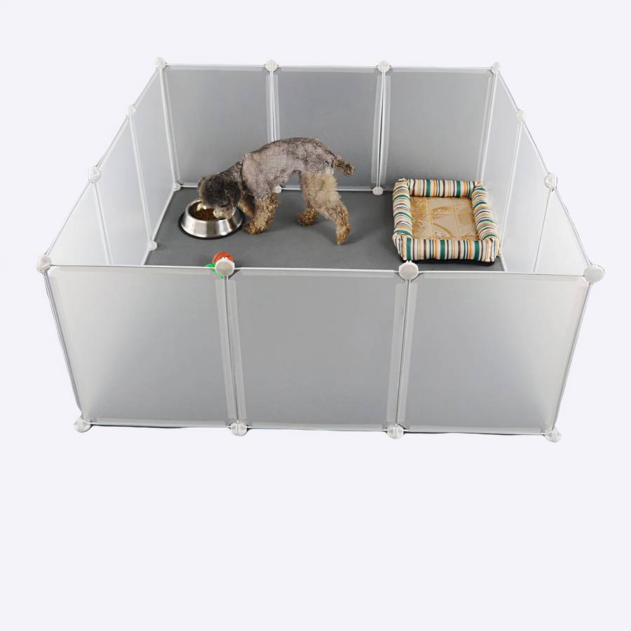 Multipurpose Portable Dog Playpen Free-Standing Dog Exercise Pen