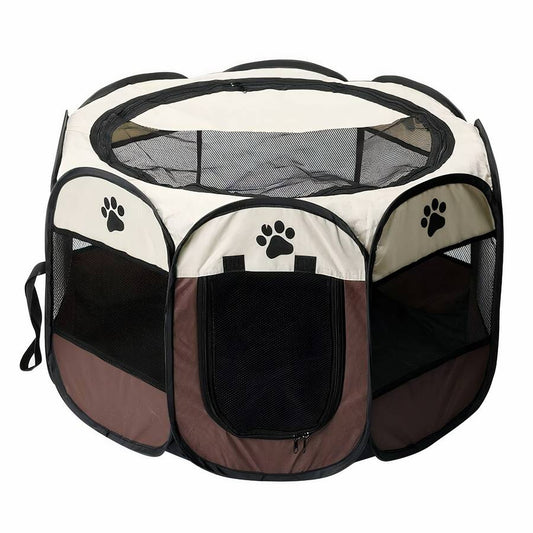 Dog Playpen Portable Pet Exercise Pen for Small and Large Dogs