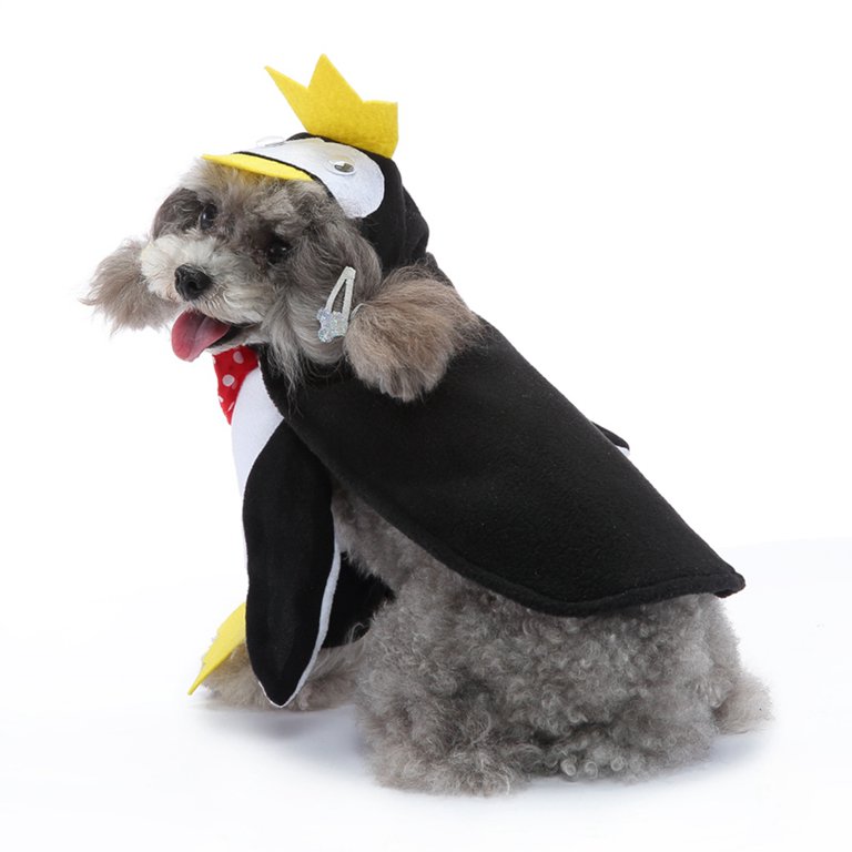 Penguin Costume for Cats and Dogs Pet Outfit Animal Dress Up