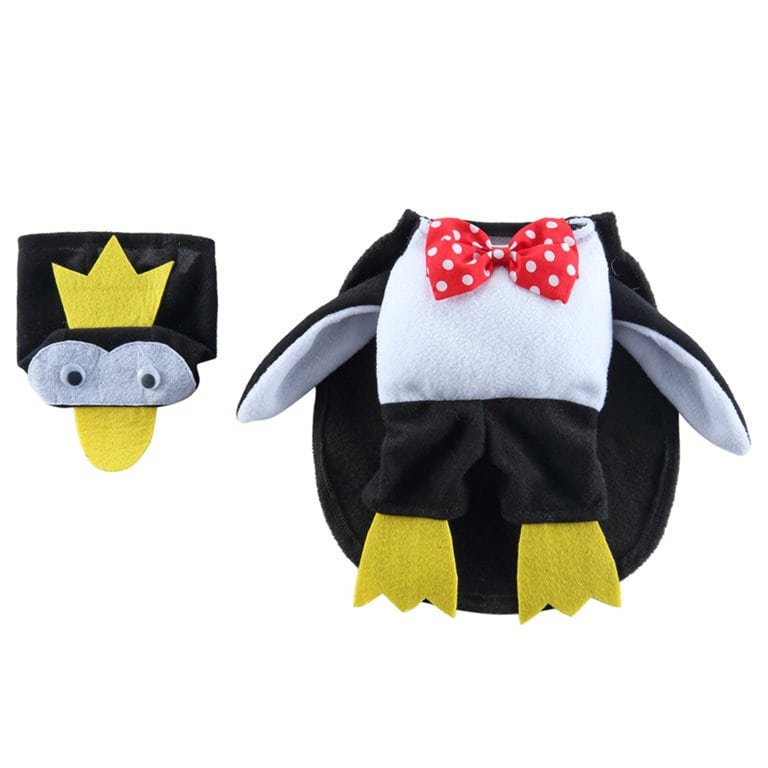 Penguin Costume for Cats and Dogs Pet Outfit Animal Dress Up