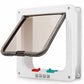 Dog Flap Door Pet Door for Dogs with Easy Install and Secure Lock