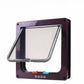 Dog Flap Door Pet Door for Dogs with Easy Install and Secure Lock