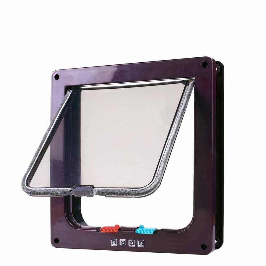 Dog Flap Door Pet Door for Dogs with Easy Install and Secure Lock