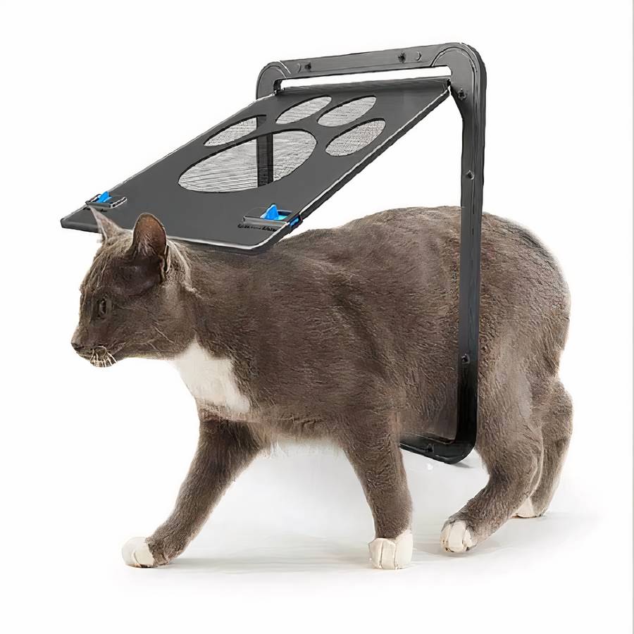 Dog Door Pet Flap for Small to Large Dogs Easy Install Weatherproof