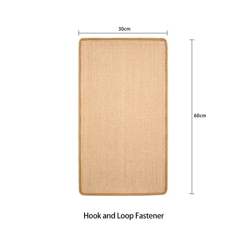 Cat Scratching Mat Durable Cat Scratcher Pad for Furniture Protection