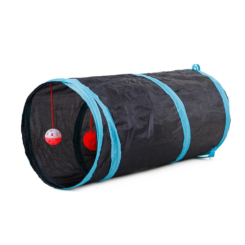 Cat Tunnel Toy Interactive Play Tunnel for Cats and Kittens
