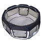 Foldable Octagonal Dog Tent Portable Pet Shelter Canopy