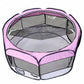 Foldable Octagonal Dog Tent Portable Pet Shelter Canopy