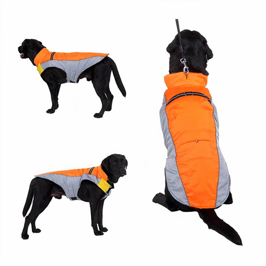 Mens Waterproof Two-Tone Fleece Jacket