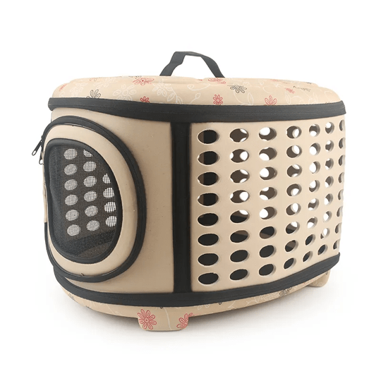 Semi Rigid Pet Carrier Bag for Dogs and Cats