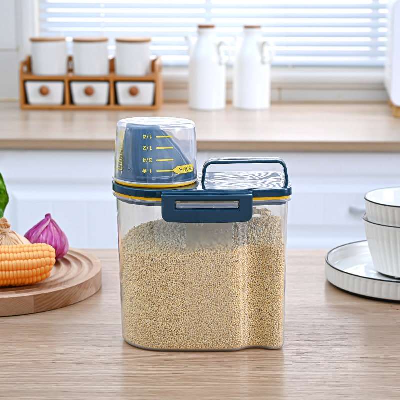 Pet Food Storage Container for Kibble Dog Cat Food Keeper Airtight Food Bin
