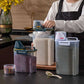 Pet Food Storage Container for Kibble Dog Cat Food Keeper Airtight Food Bin