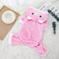 Cow Print Cat Costume Hoodie Animal Onesie Pajama