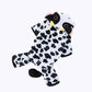 Cow Print Cat Costume Hoodie Animal Onesie Pajama