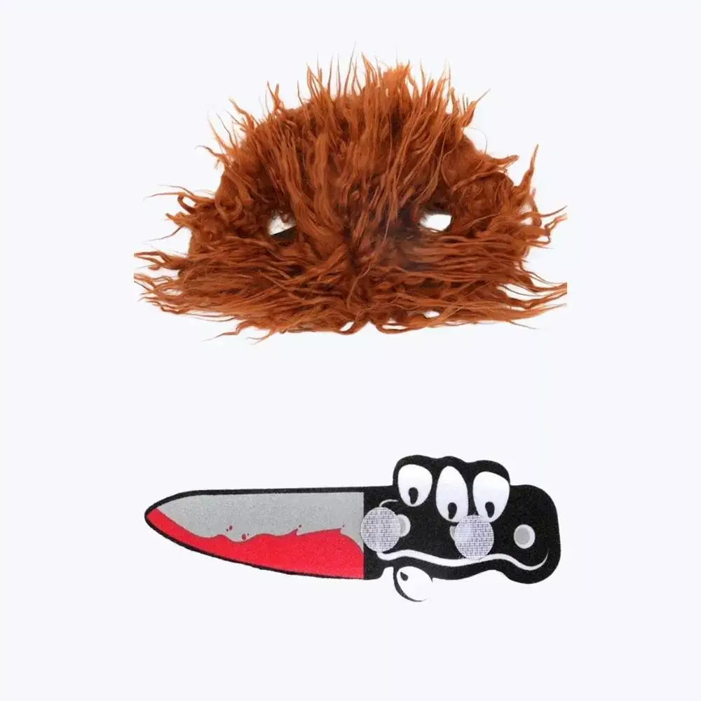 Chucky Cat Halloween Costume for Kids and Adults Creepy Cat Costume