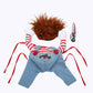 Chucky Cat Halloween Costume for Kids and Adults Creepy Cat Costume