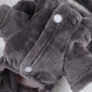 Fleece Cat Costume Warm Pet Outfit for Cats Cozy Cat Clothes