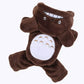 Fleece Cat Costume Warm Pet Outfit for Cats Cozy Cat Clothes