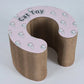 Cat Scratching Post Cardboard Durable Scratcher Toy for Cats