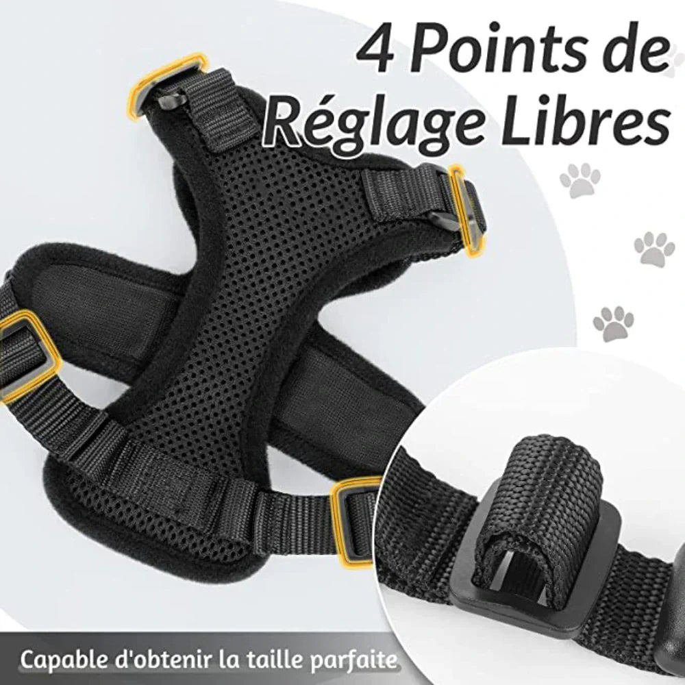 Escape Proof Cat Harness Adjustable Cat Leash Harness for Cats