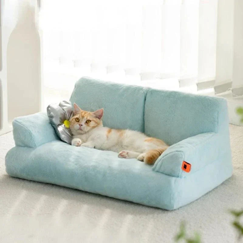 Cat Sofa Bed Lounge Pet Couch Comfortable Kitten Furniture