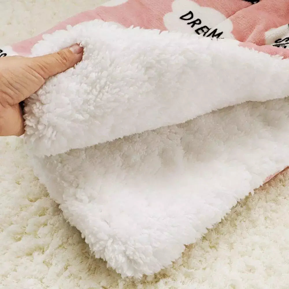 Cat Blanket Soft Cozy Pet Throw for Cats and Kittens
