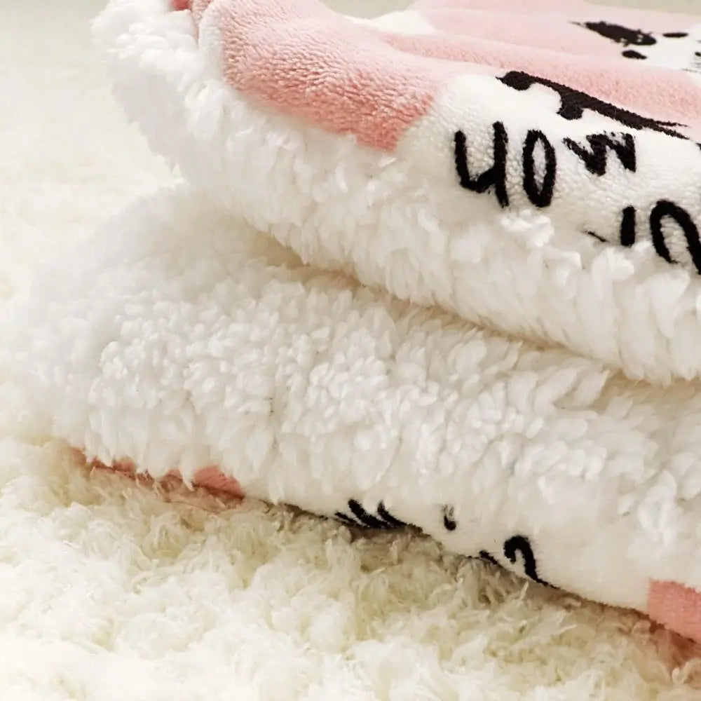 Cat Blanket Soft Cozy Pet Throw for Cats and Kittens