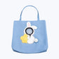 Animal Cat Pattern Tote Bag Canvas Reusable Shopping Bag