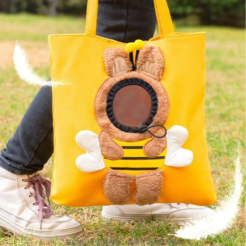 Animal Cat Pattern Tote Bag Canvas Reusable Shopping Bag