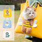 Animal Cat Pattern Tote Bag Canvas Reusable Shopping Bag