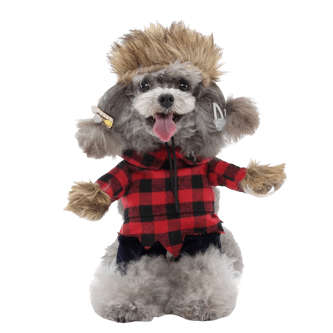 Lumberjack Costume for Cats and Dogs Pet Outfit