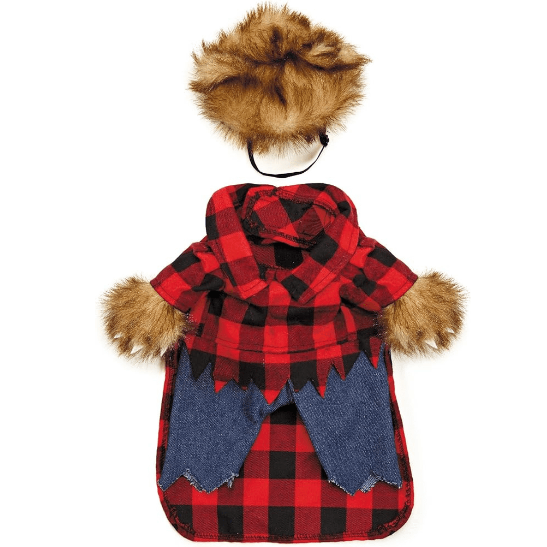 Lumberjack Costume for Cats and Dogs Pet Outfit