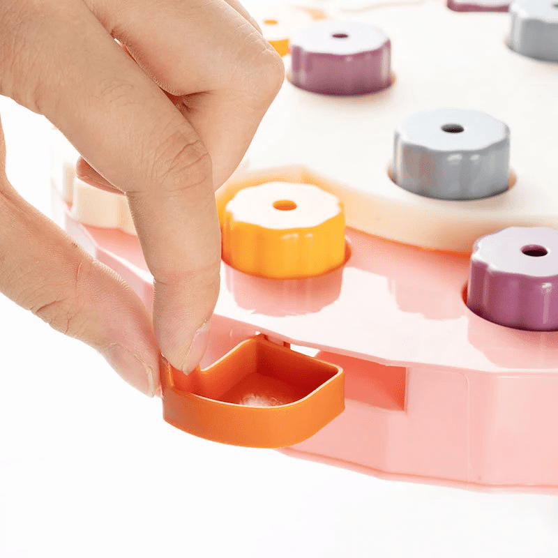 Interactive Slow Feeder Puzzle Toy for Dogs and Cats Pet Treat Dispenser