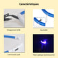 LED Dog Collar Adjustable Light Up Safety Glow Collar for Pets