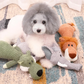 Plush Ribbed Sound Toy for Babies and Toddlers Soft Sensory Toy