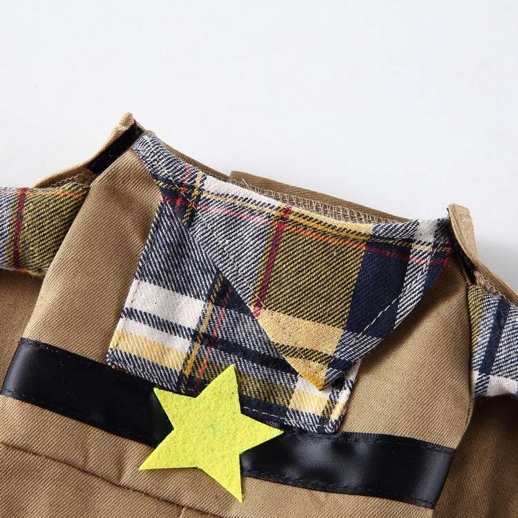 Cowboy Costume for Dog and Cat Pet Outfit Western Dress Up