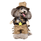 Cowboy Costume for Dog and Cat Pet Outfit Western Dress Up