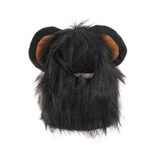 Lion Mane Wig Costume for Cats Cat Dress Up Pet Halloween Outfit