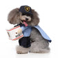 Delivery Driver Costume for Cats and Dogs Pet Outfit