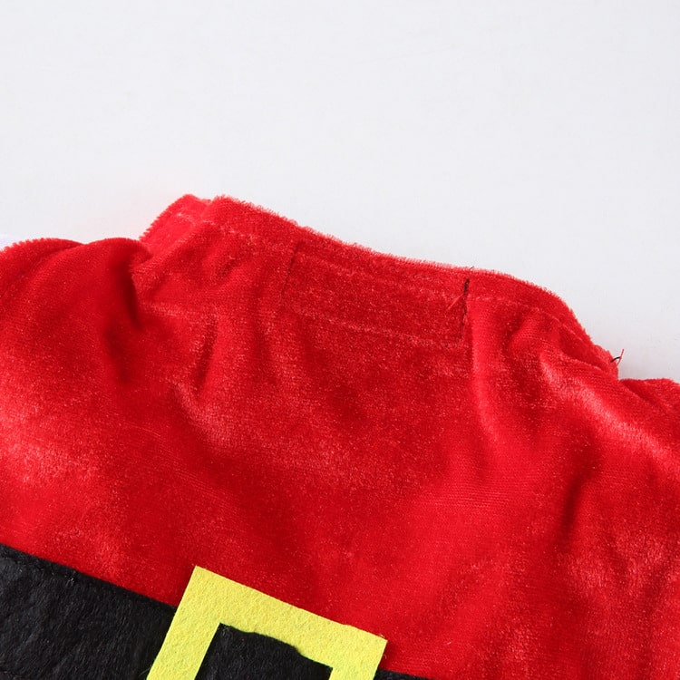 Santa Claus Costume for Cats and Dogs Holiday Pet Outfit