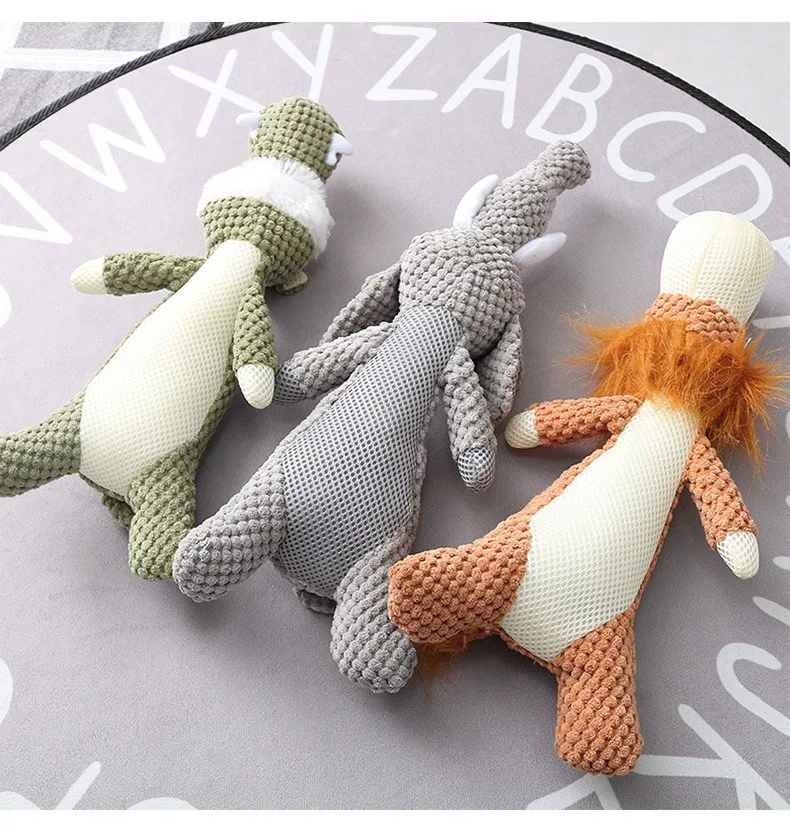 Plush Ribbed Sound Toy for Babies and Toddlers Soft Sensory Toy